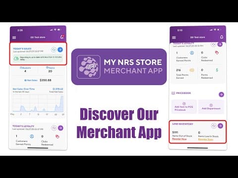 Discover Our NRS Merchant App - CampNRS