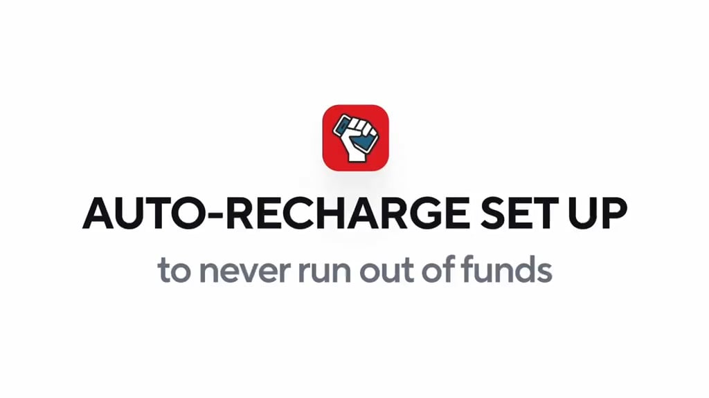 Auto Recharge Setup